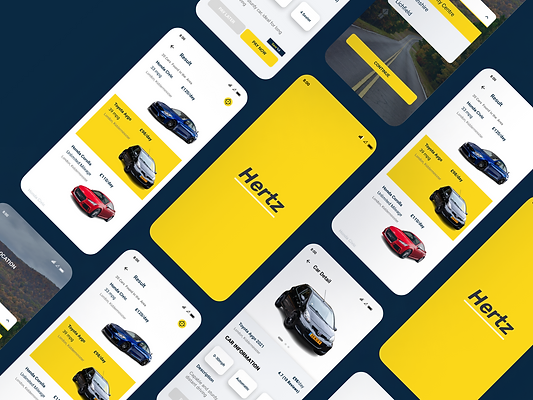 Hertz App Redesign